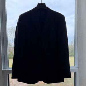 Bolzano Classic Men's Black Single-Breasted Suit